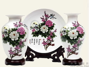 景德镇陶瓷器现代简约欧式家居客厅装饰工艺品创意花器摆件花瓶